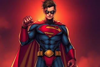 design you a character or superhero