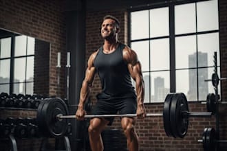 give written one month workout plan for strength gaining