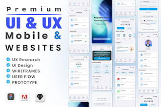 design a modern mobile app UX UI in figma