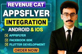 integrate appsflyer, revenuecat, and facebook sdk in your flutter app