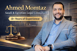 provide legal consulting and draft contracts in arabic and english