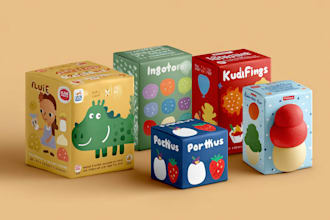 design baby children kids baby toys packaging