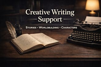 provide creative writing support for stories, worldbuilding, and characters