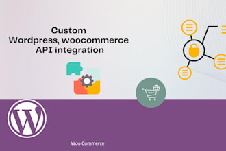 integrate any API into your wordpress or woocommerce website