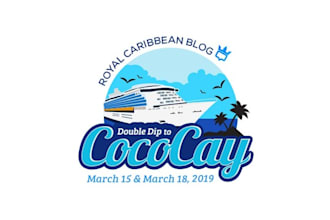 design powerful iconic group cruise logo