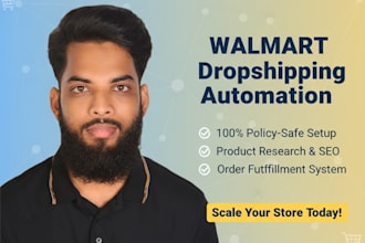 automate your amazon dropshipping store from walmart to amazon