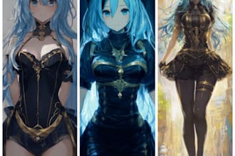 draw anime and manga character illustration