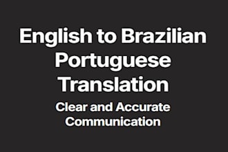 translate english to brazilian portuguese