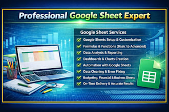 be your google sheets expert