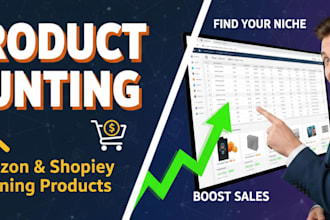 find high demand winning products for amazon and shopify
