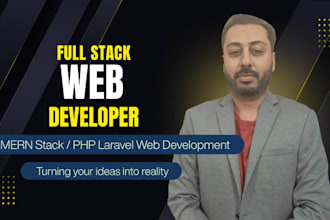 be your full stack web developer