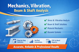 help in mechanics, vibration, beam and shaft analysis