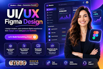 design figma website UI UX, mobile app or website ui ux design