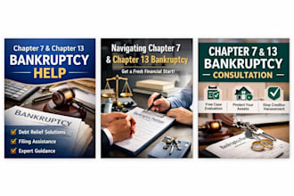 assist with chapter 7 and chapter 13 bankruptcy filings