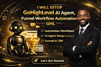 gohighlevel ai agent funnel workflow automation ghl