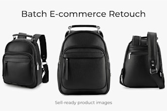retouch clothing photos for ecommerce and online stores