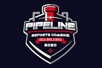 make eye catching logo for large e sports convention event