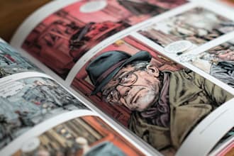 digitally color your comic book cover
