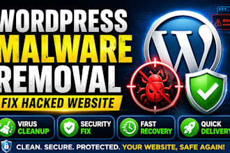 do wordpress malware removal and fix hacked wordpress website
