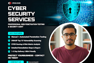 perform a professional web penetration test and security audit