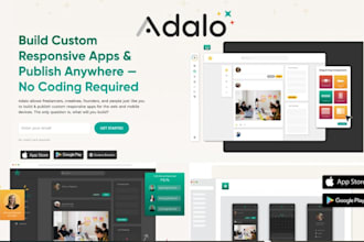 be your adalo app developer, glide or adalo app mobile developer, adalo app