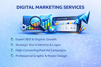 grow your brand with social media design branding and digital marketing