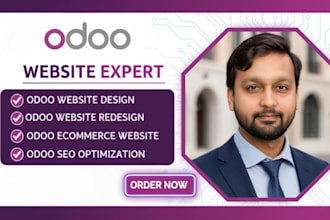 create odoo website for you