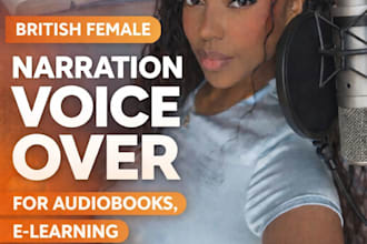 provide a quick and professional british london voiceover