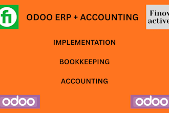 implement and do bookkeeping on odoo