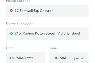 develop a courier and dispatch delivery app in react native