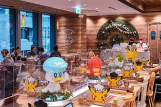 help with tokyo pokémon cafe reservation and japan cafe planning