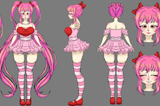 concept art de personajes
