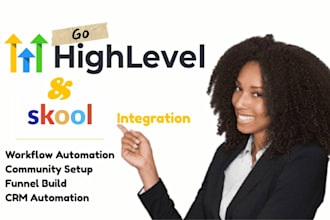 setup skool community CRM, ghl skool CRM automation setup