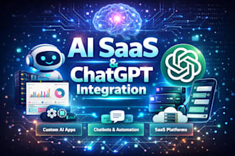 build ai saas, ai website, or chatbot using chatgpt and openai