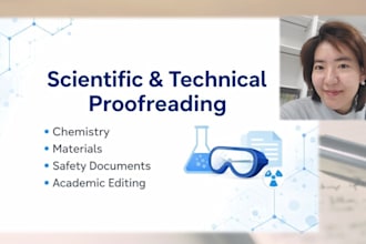 edit and polish scientific and technical japanese writing