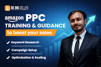 provide amazon PPC training and guidance to boost your sales