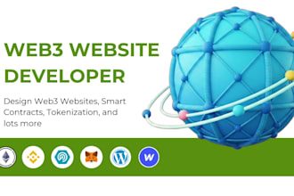 develop wordpress web3 nft website, host web3 website on apple and google store