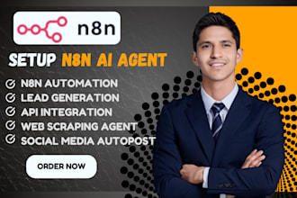 build n8n automation for lead generation and social media management