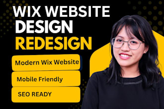 do wix website design, wix setup, customization and wix help