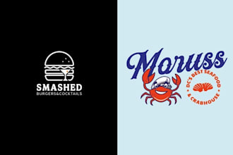 design food restaurant cafe bakery seafood logo