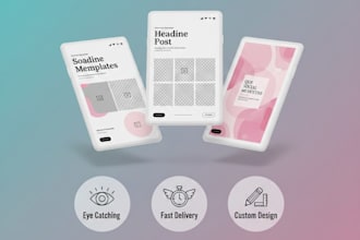 design eye catching instagram post designs for your brand