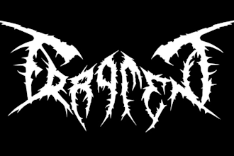 draw a metal band logo