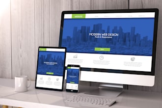 design and redesign website for small business