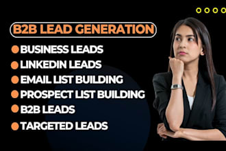 do b2b lead generation, targeted leads, linkedin lead generation