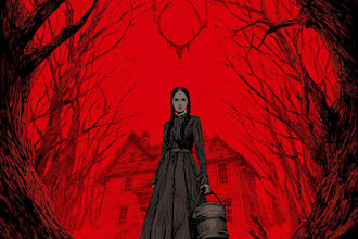 create horror and gothic line art illustrations