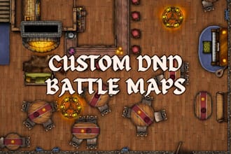 create custom dnd battle maps for campaigns and one shots