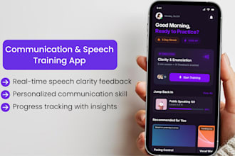 create an ai speech coaching app like boldspeak