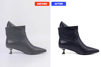 retouch and enhancement product photo editing professionally