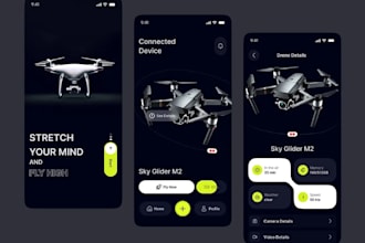build autopilot drone control app, drone mapping app, flight controller app
