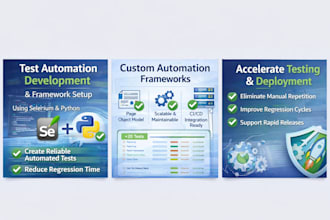 build automated test frameworks using selenium and python
